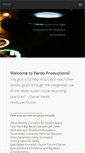 Mobile Screenshot of pardoproductions.com
